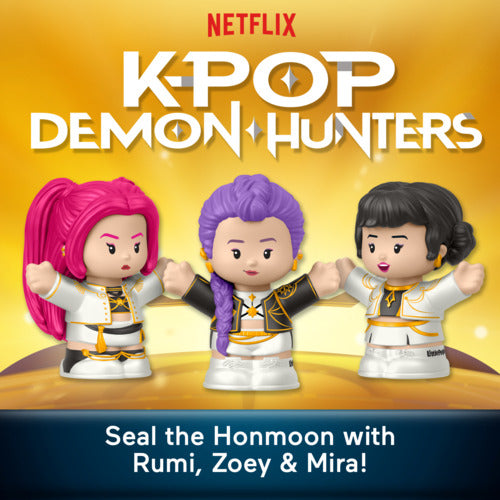 Fisher Price Little People Collector K Pop Demon Hunters Huntrix