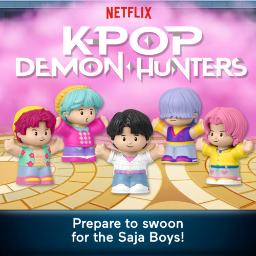 Fisher Price Little People Collector K Pop Demon Hunters Saja Boys