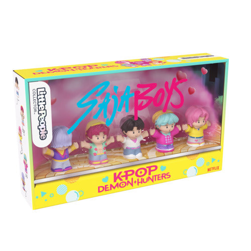 Fisher Price Little People Collector K Pop Demon Hunters Saja Boys