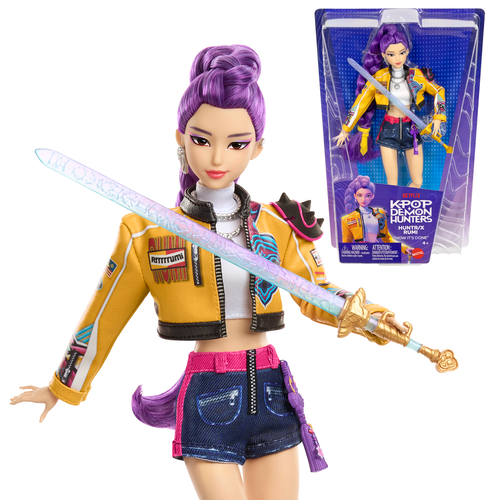 Netflix Kpop Demon Hunters Fashion Doll 'How It's Done' Huntr/X Rumi