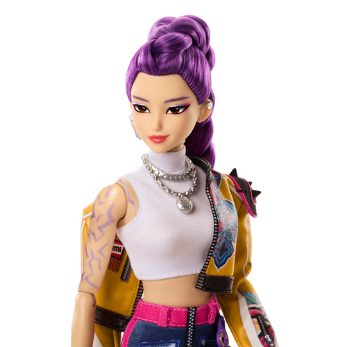 Netflix Kpop Demon Hunters Fashion Doll 'How It's Done' Huntr/X Rumi