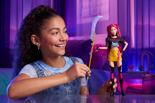 Netflix Kpop Demon Hunters Fashion Doll 'How It's Done' Huntr/X Mira