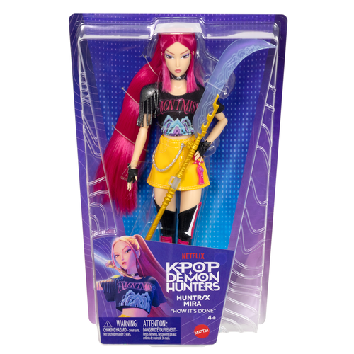 Netflix Kpop Demon Hunters Fashion Doll 'How It's Done' Huntr/X Mira