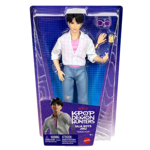 Netflix Kpop Demon Hunters Fashion Doll 'Soda Pop' Saja Boys Jinu