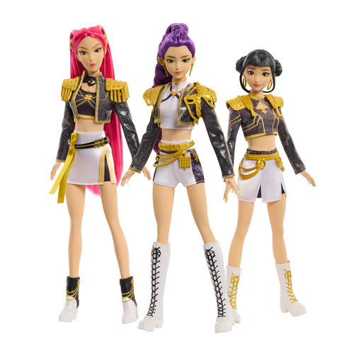 Netflix Kpop Demon Hunters Singing Fashion Doll 'Golden' Huntr/X Zoey