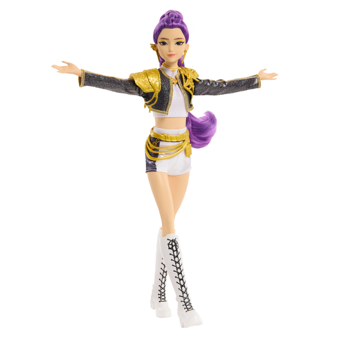 Netflix Kpop Demon Hunters Singing Fashion Doll 'Golden' Huntr/X Rumi