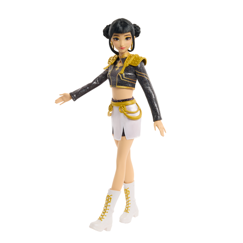 Netflix Kpop Demon Hunters Singing Fashion Doll 'Golden' Huntr/X Zoey