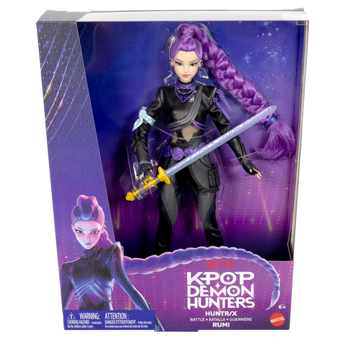 Netflix Kpop Demon Hunters Fashion Doll Battle Huntr/X Rumi
