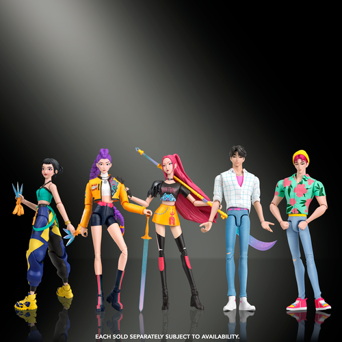 Netflix Kpop Demon Hunters Action Figure 'How It's Done' Huntr/X Rumi