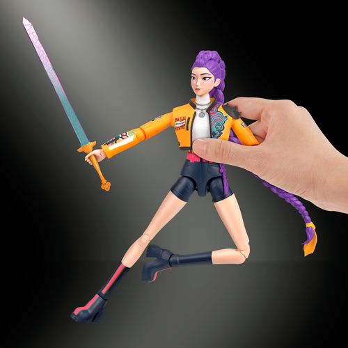 Netflix Kpop Demon Hunters Action Figure 'How It's Done' Huntr/X Rumi