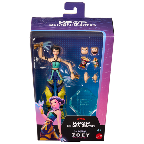 Netflix Kpop Demon Hunters Action Figure 'How It's Done' Huntr/X Zoey
