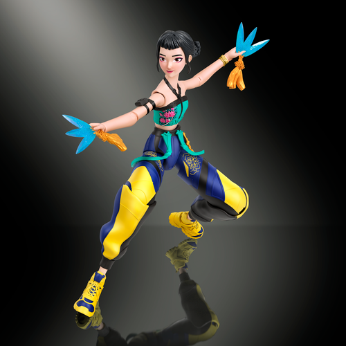 Netflix Kpop Demon Hunters Action Figure 'How It's Done' Huntr/X Zoey