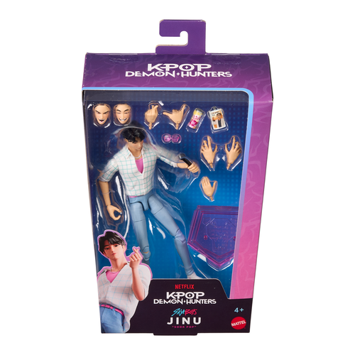 Netflix Kpop Demon Hunters Action Figure 'Soda Pop' Saja Boys Jinu