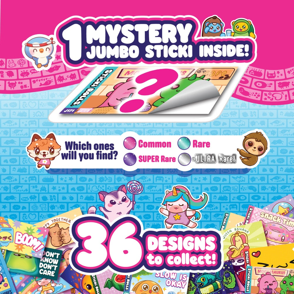 Sticki Rolls Jumbo Sticki Mystery Roll