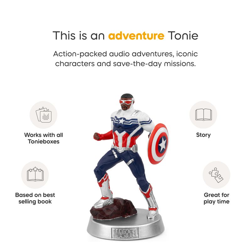 Tonies Marvel Captain America Audio Classic Tonie Character