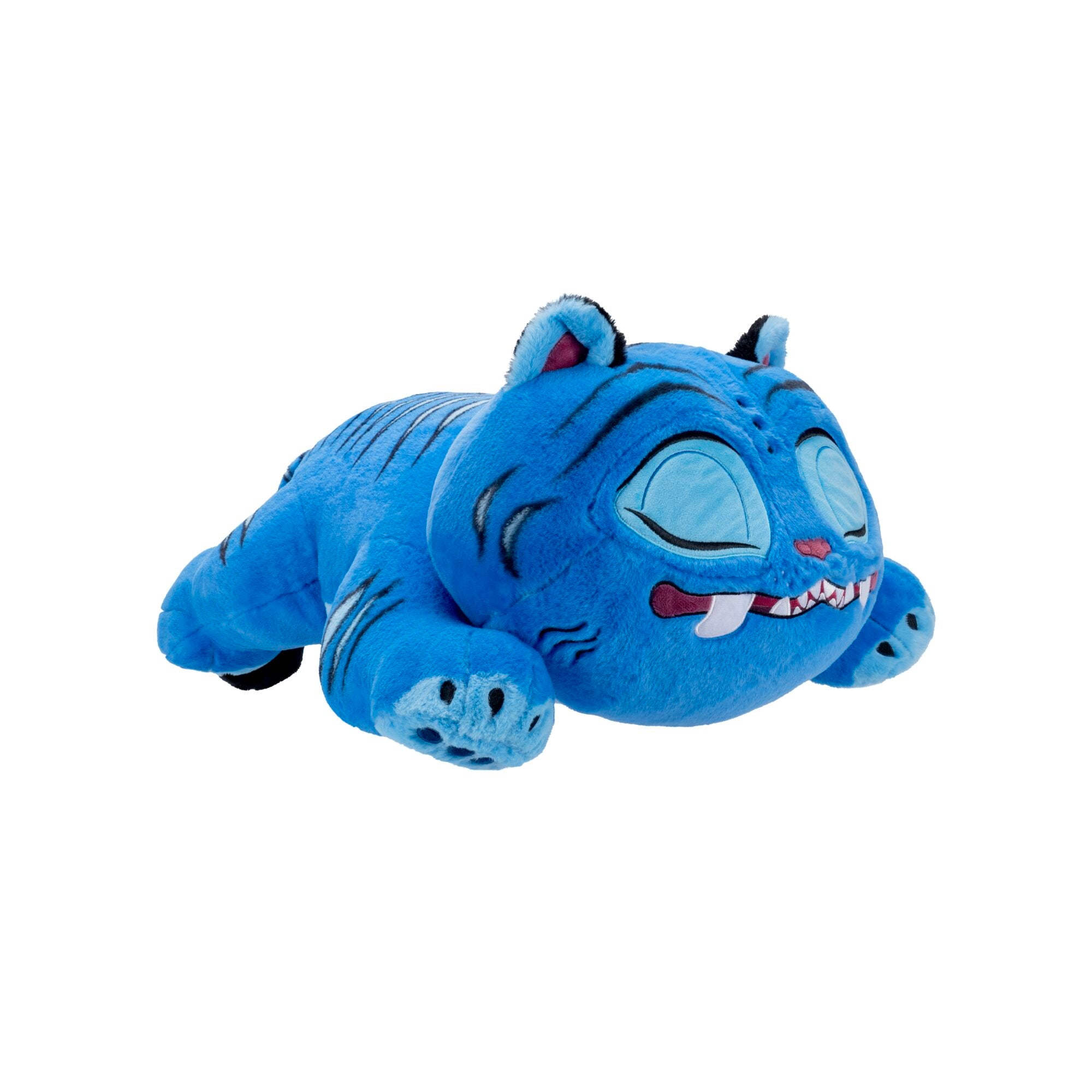 Kpop Demon Hunters 18-Inch Sleeping Derpy Tiger - Hug-Ready Pillow Plush For Fans & Collectors