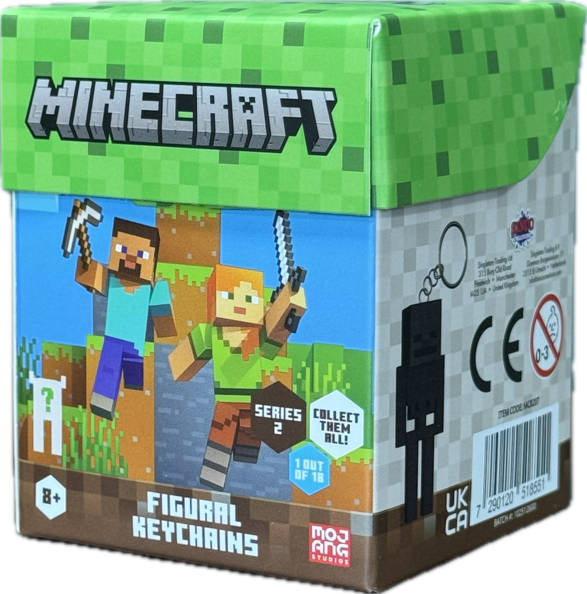 Minecraft S2 Figure Keychains Assortment