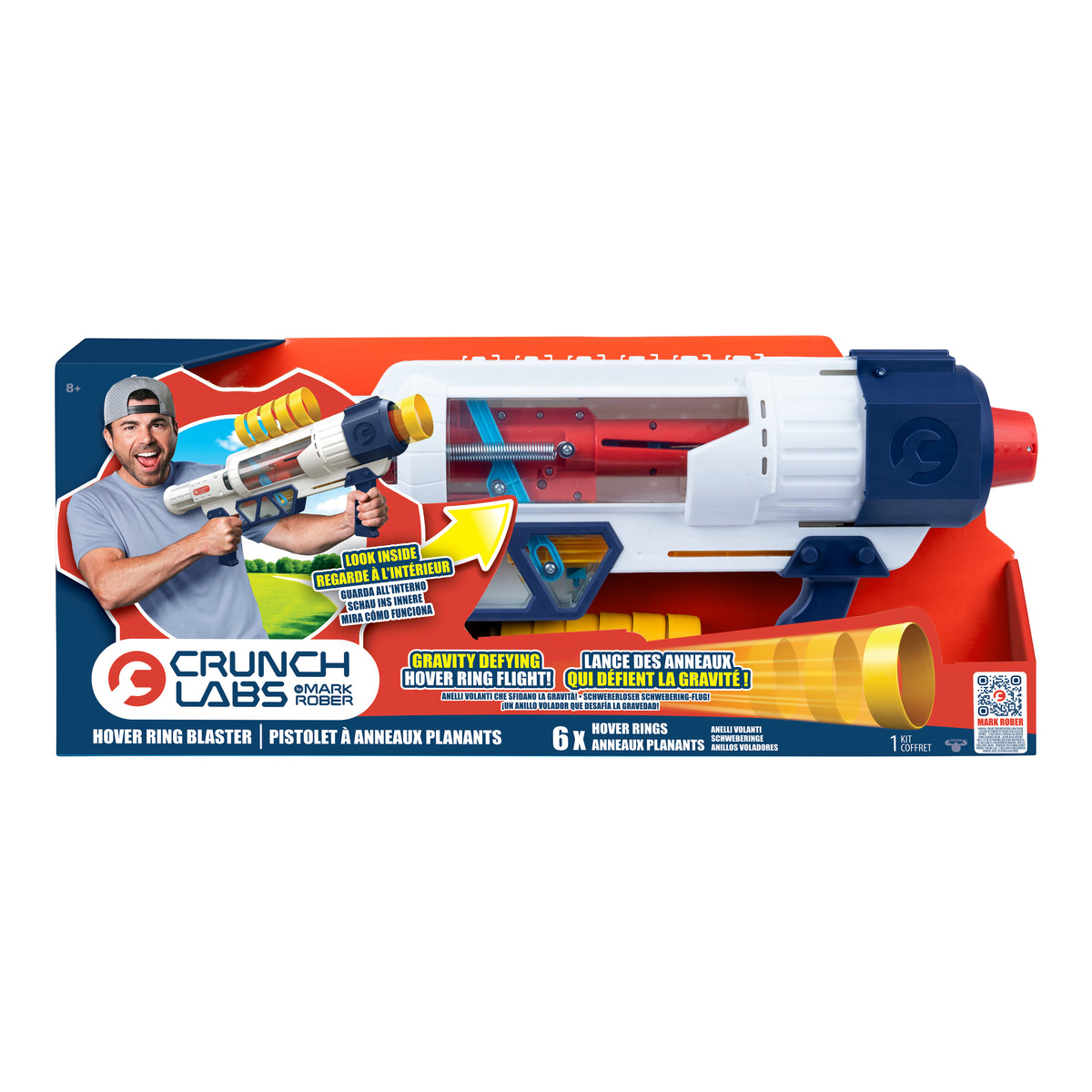 Crunchlabs By Mark Rober Hover Ring Blaster