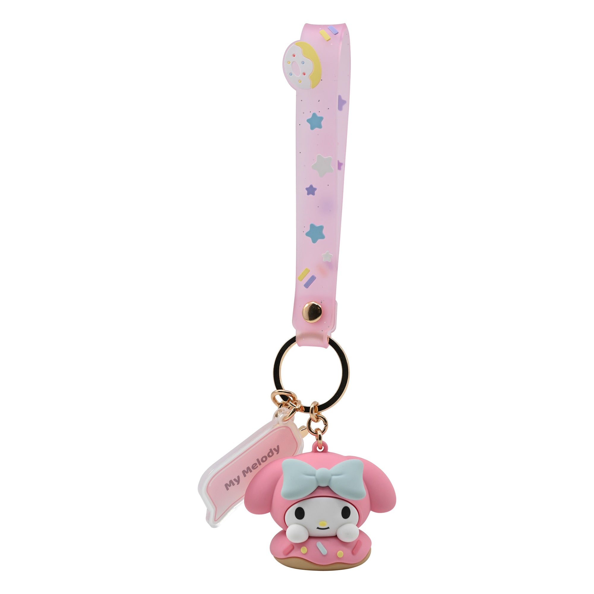 Sanrio Donuts Series Keychain With Hand Strap Assortment
