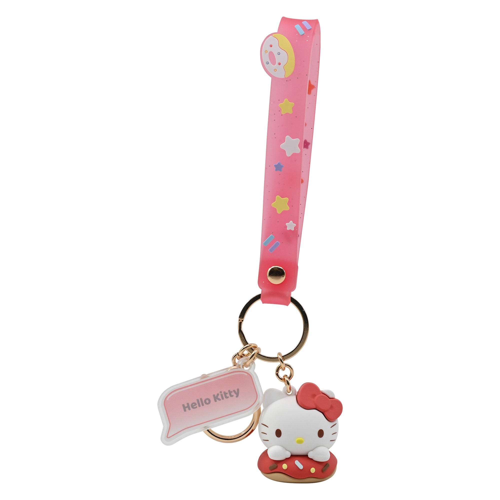 Sanrio Donuts Series Keychain With Hand Strap Assortment