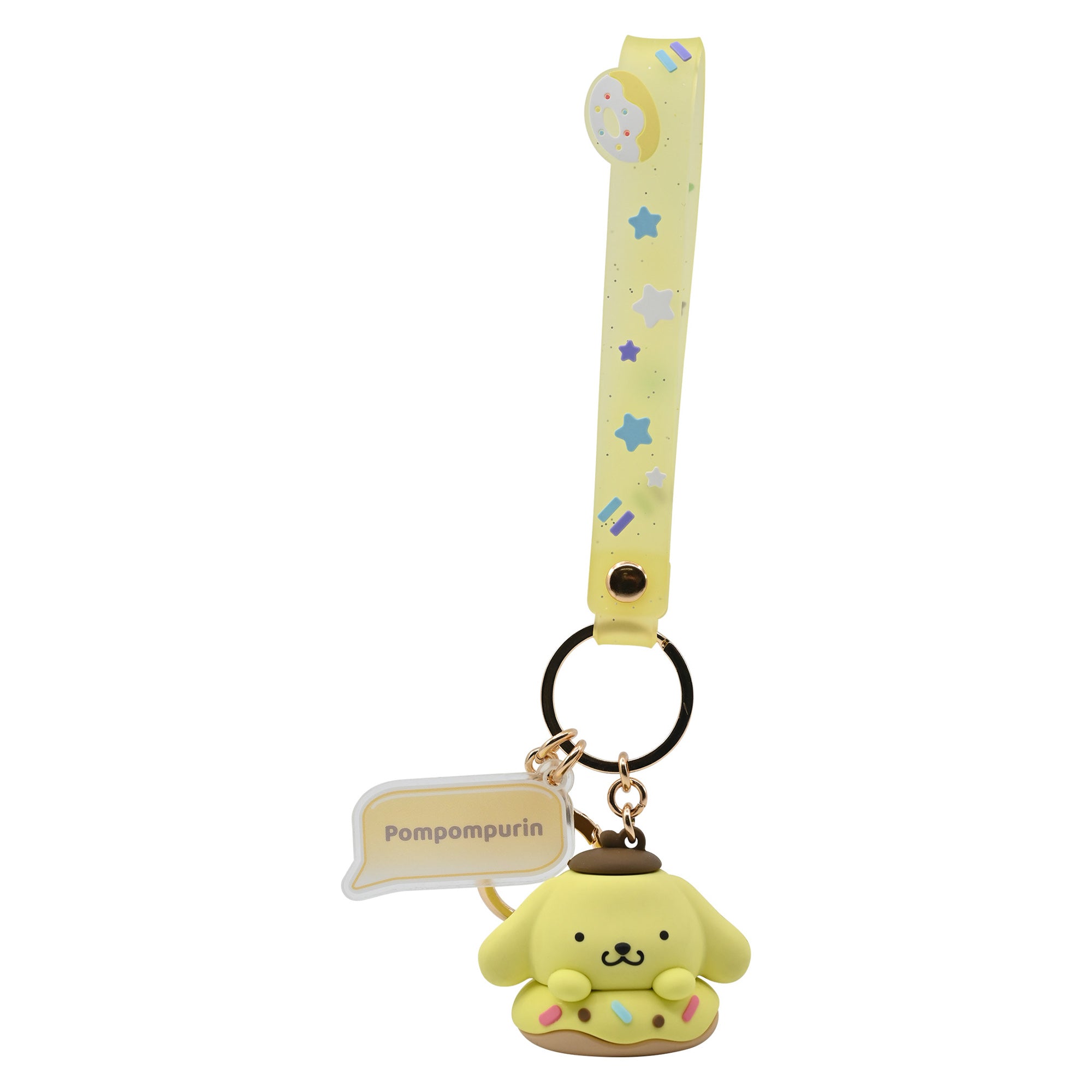 Sanrio Donuts Series Keychain With Hand Strap Assortment
