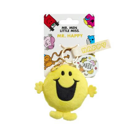 Mr Men Mr Happy Keyring