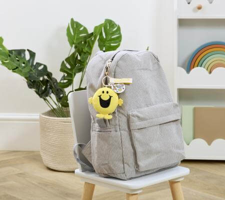 Mr Men Mr Happy Keyring