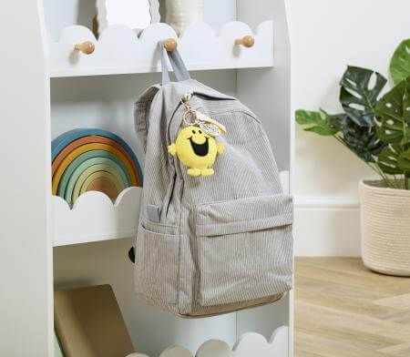 Mr Men Mr Happy Keyring