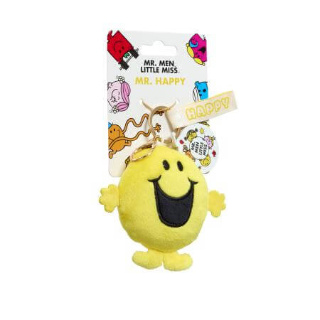 Mr Men Mr Happy Keyring