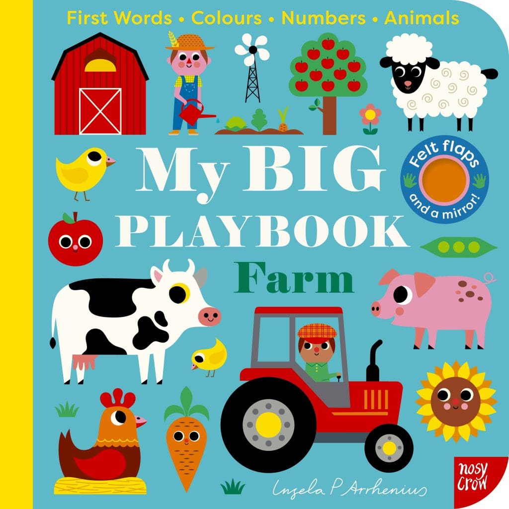 My Big Playbook: Farm Sensory Board Book