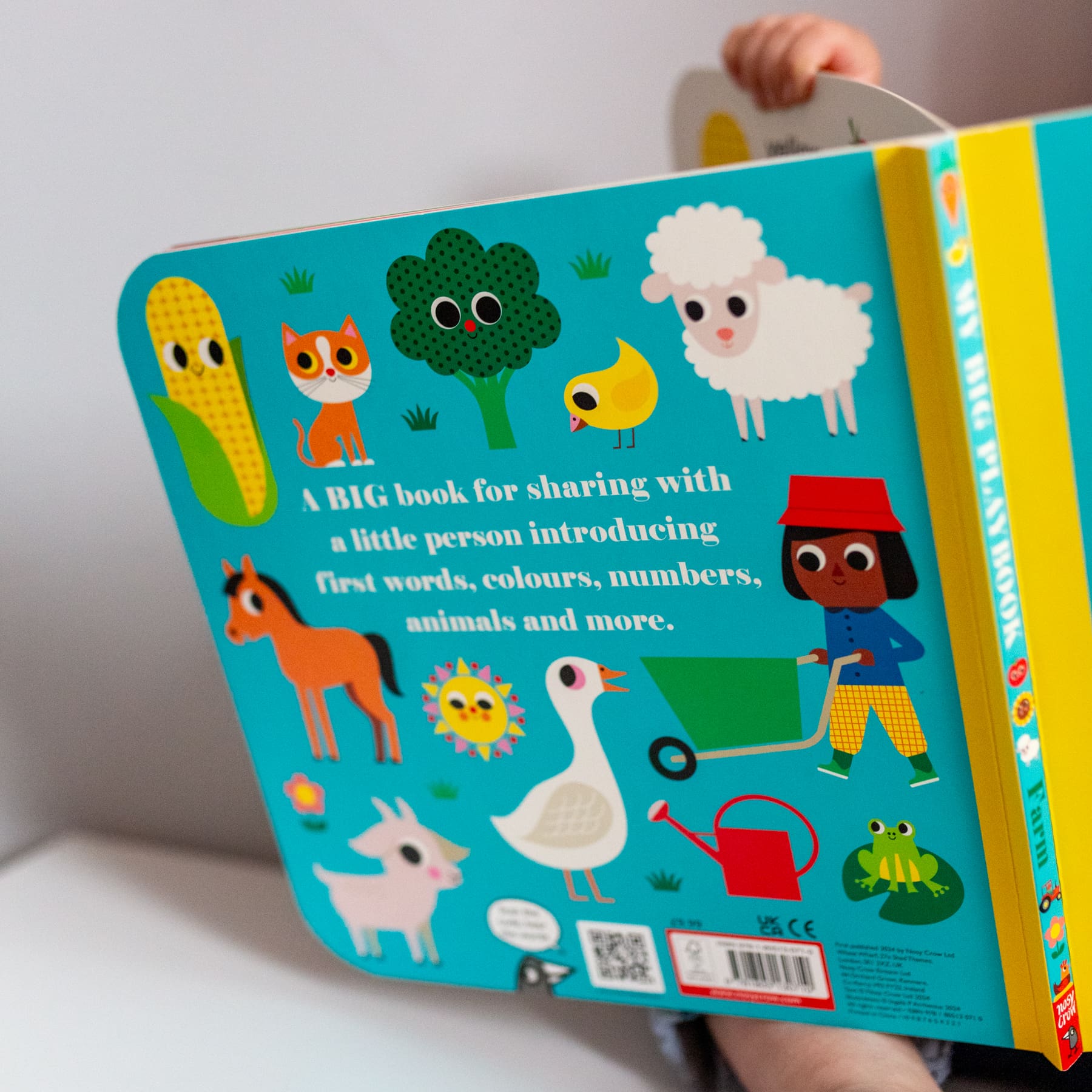 My Big Playbook: Farm Sensory Board Book