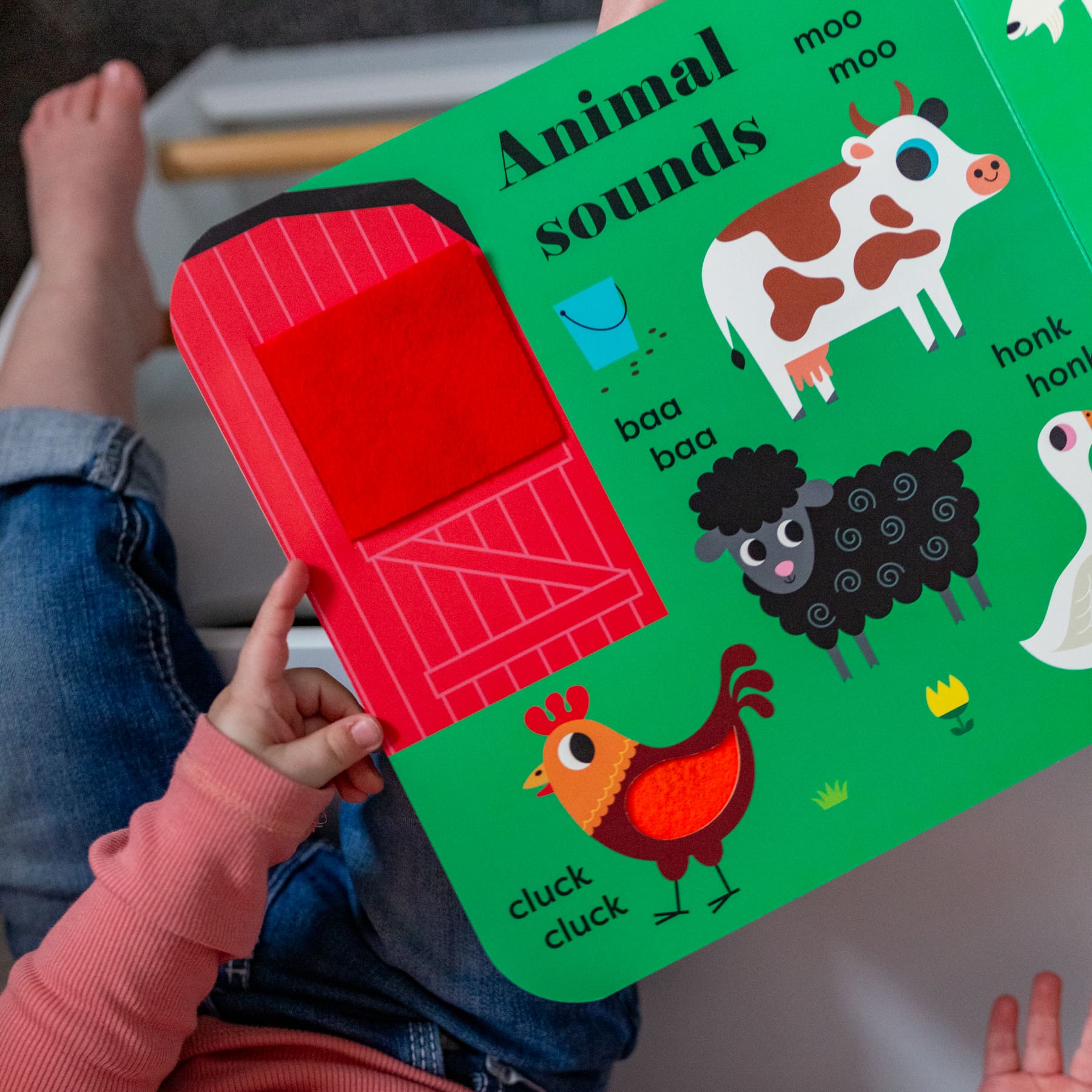 My Big Playbook: Farm Sensory Board Book