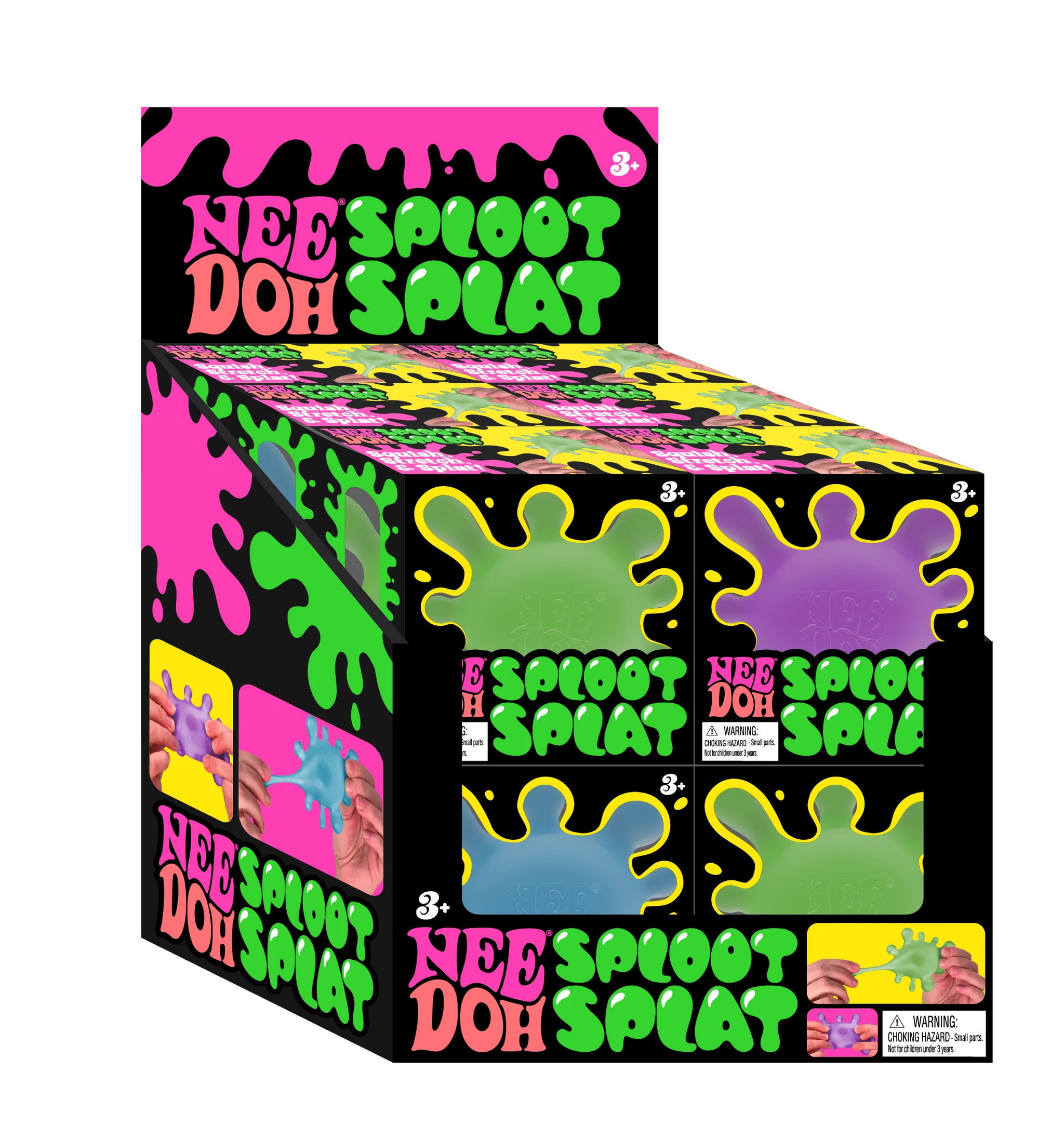 Needoh Sploot Splat Fidget Toy Assortment