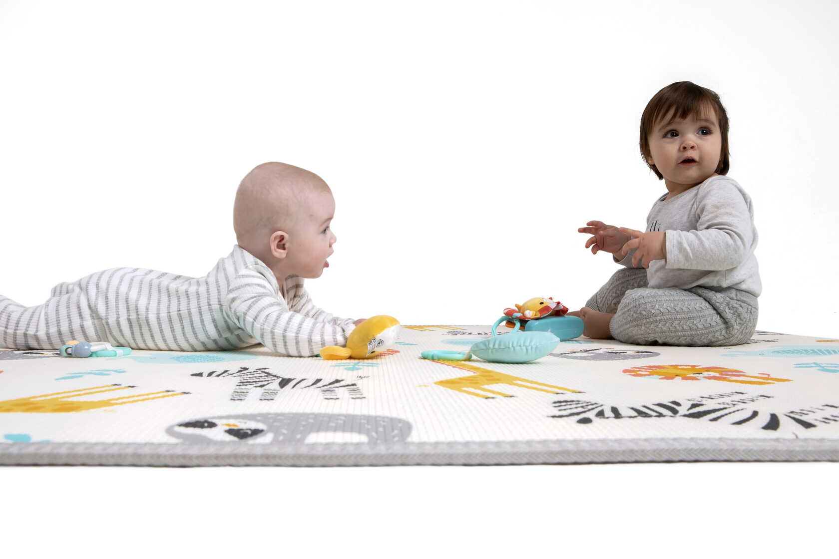 Babyzee Reversible Safari Play Mat