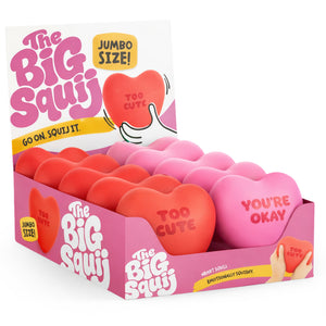 The Big Squij Hearts Slow-Rise Squishy Toy Assortment