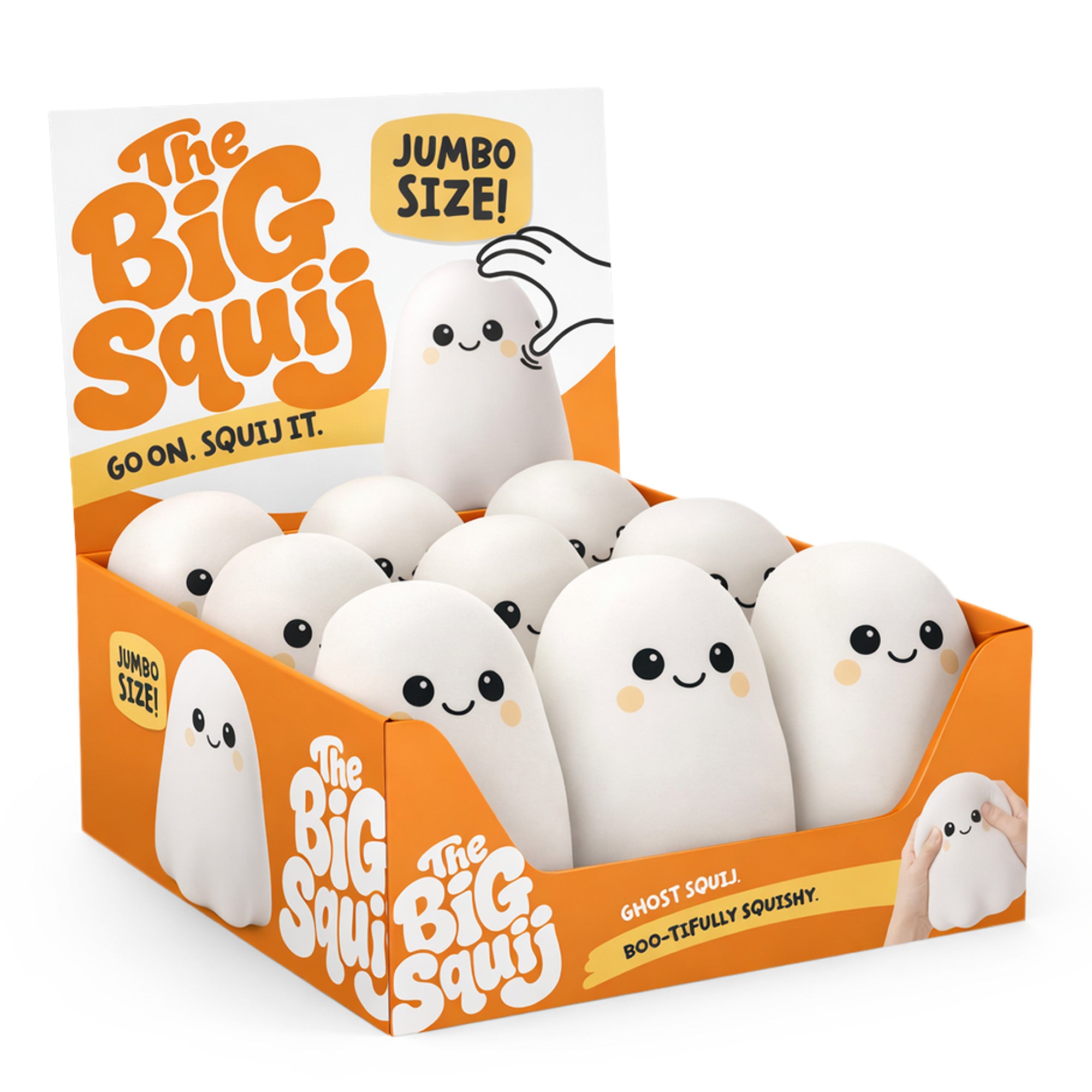 The Big Squij Ghost Slow-Rise Squishy Toy