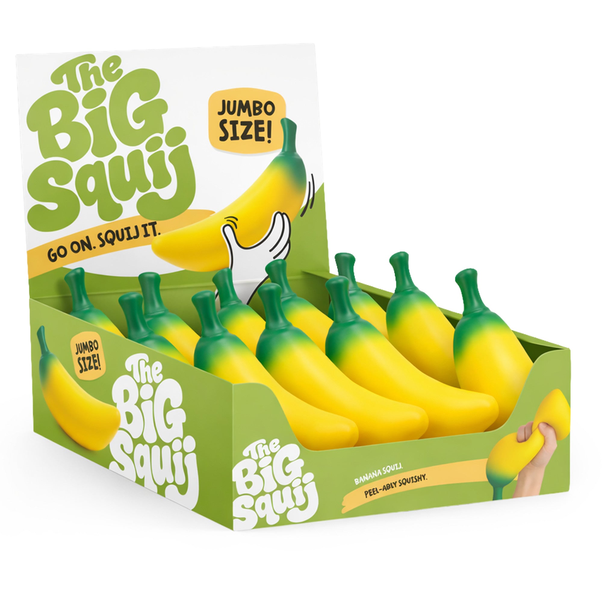 The Big Squij Banana Slow-Rise Squishy Toy