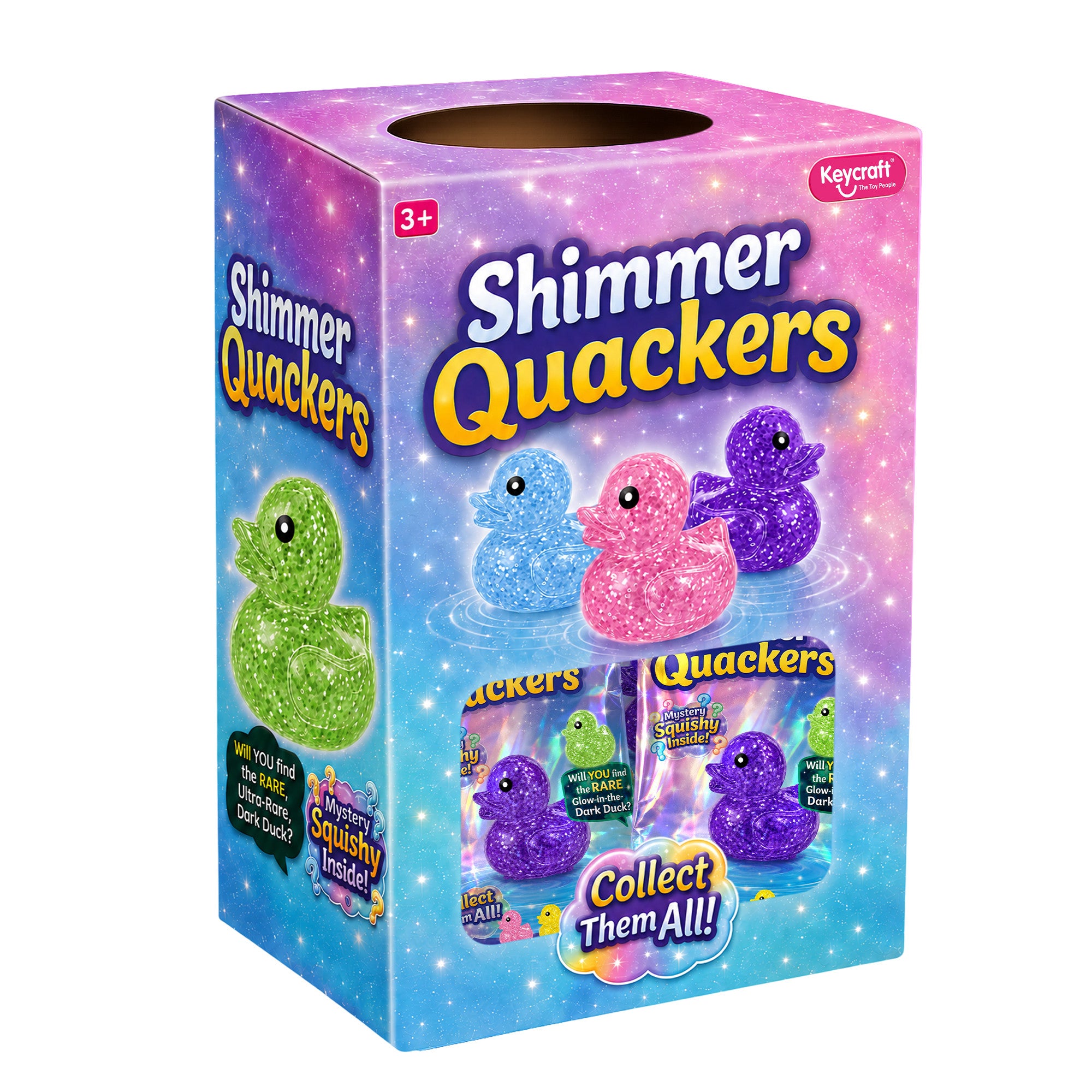 Shimmer Quackers Mystery Squishy Toys Assortment