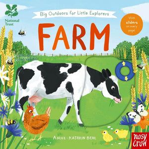 National Trust: Big Outdoors For Little Explorers: Farm Interactive Board Book