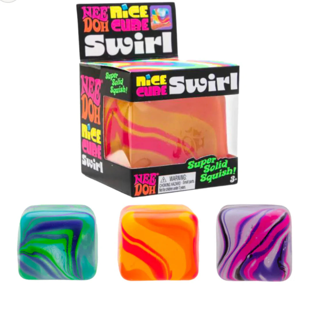 Needoh Nice Cube Swirl Fidget Toy Assortment