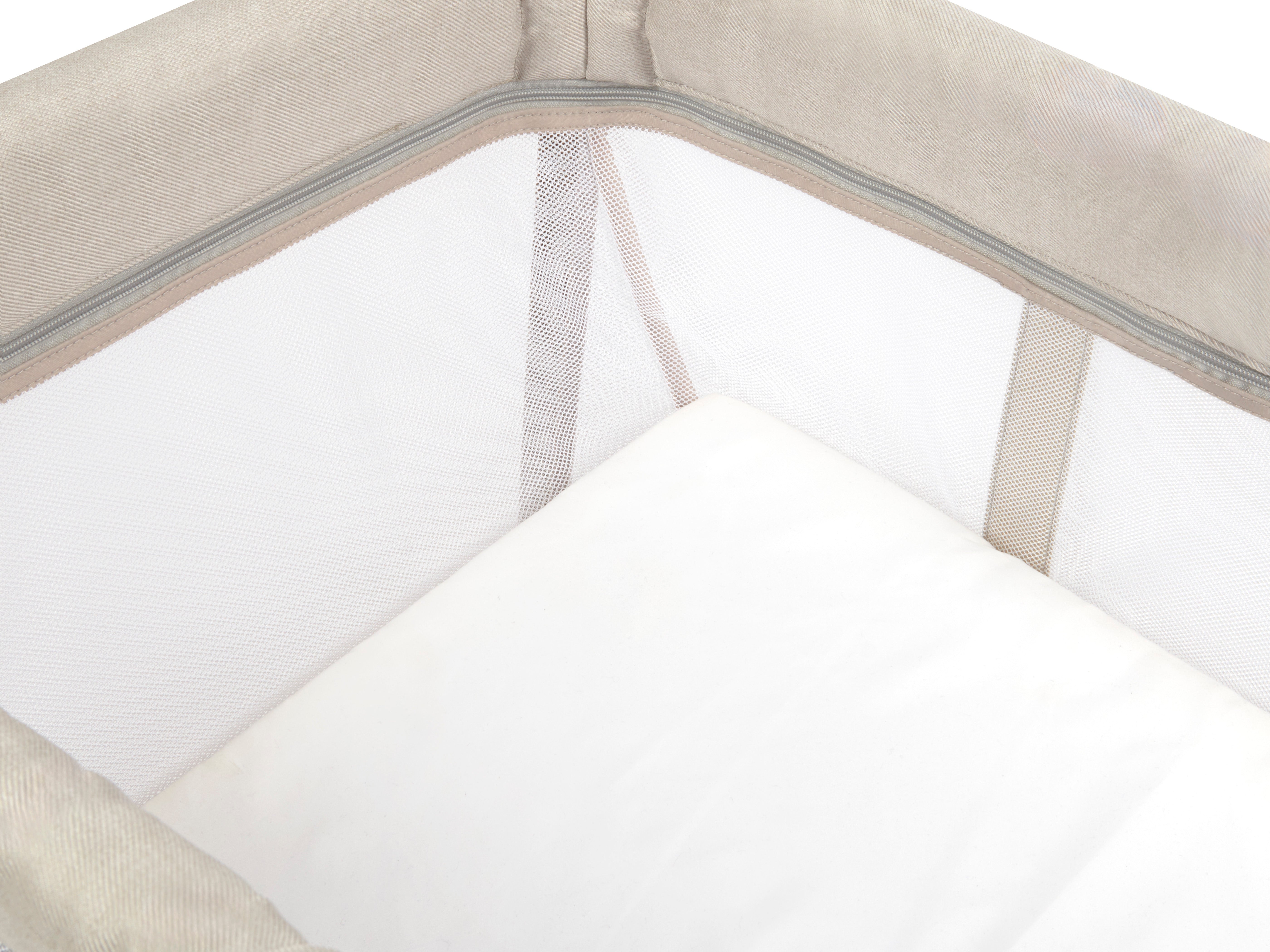 Nested Aerflo 3 In 1 Travel Cot (0+) - Cashmere