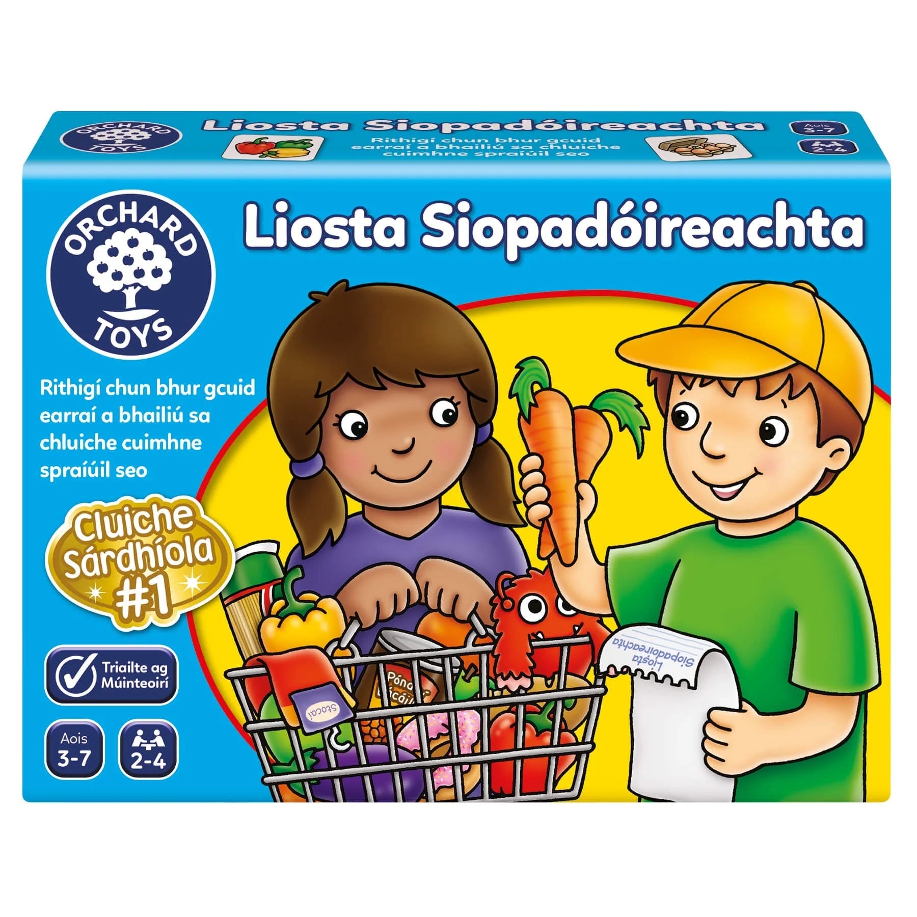 Orchard Toys Liosta Siopadóireachta - Shopping List - Irish Version