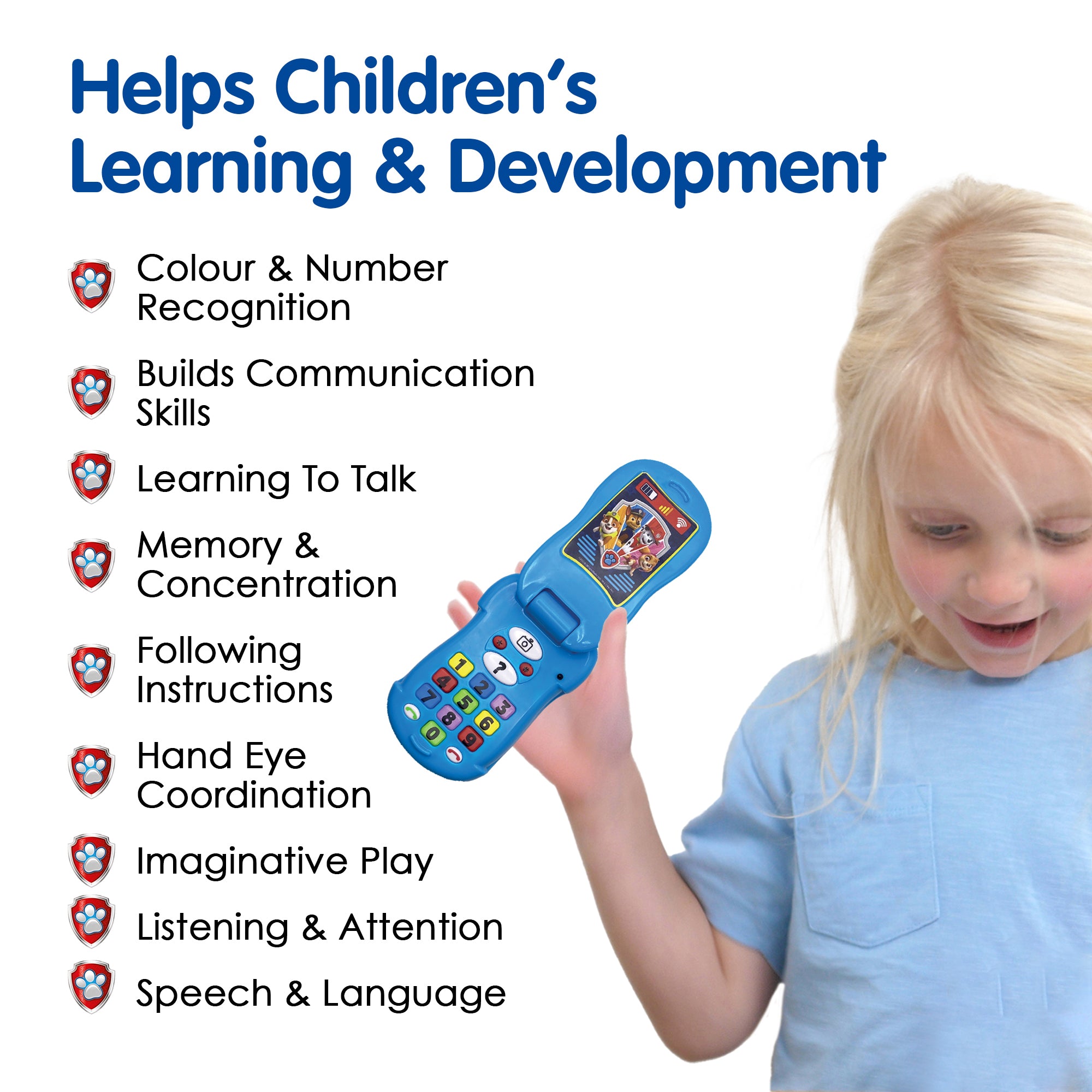 Paw Patrol Flip & Learn Phone