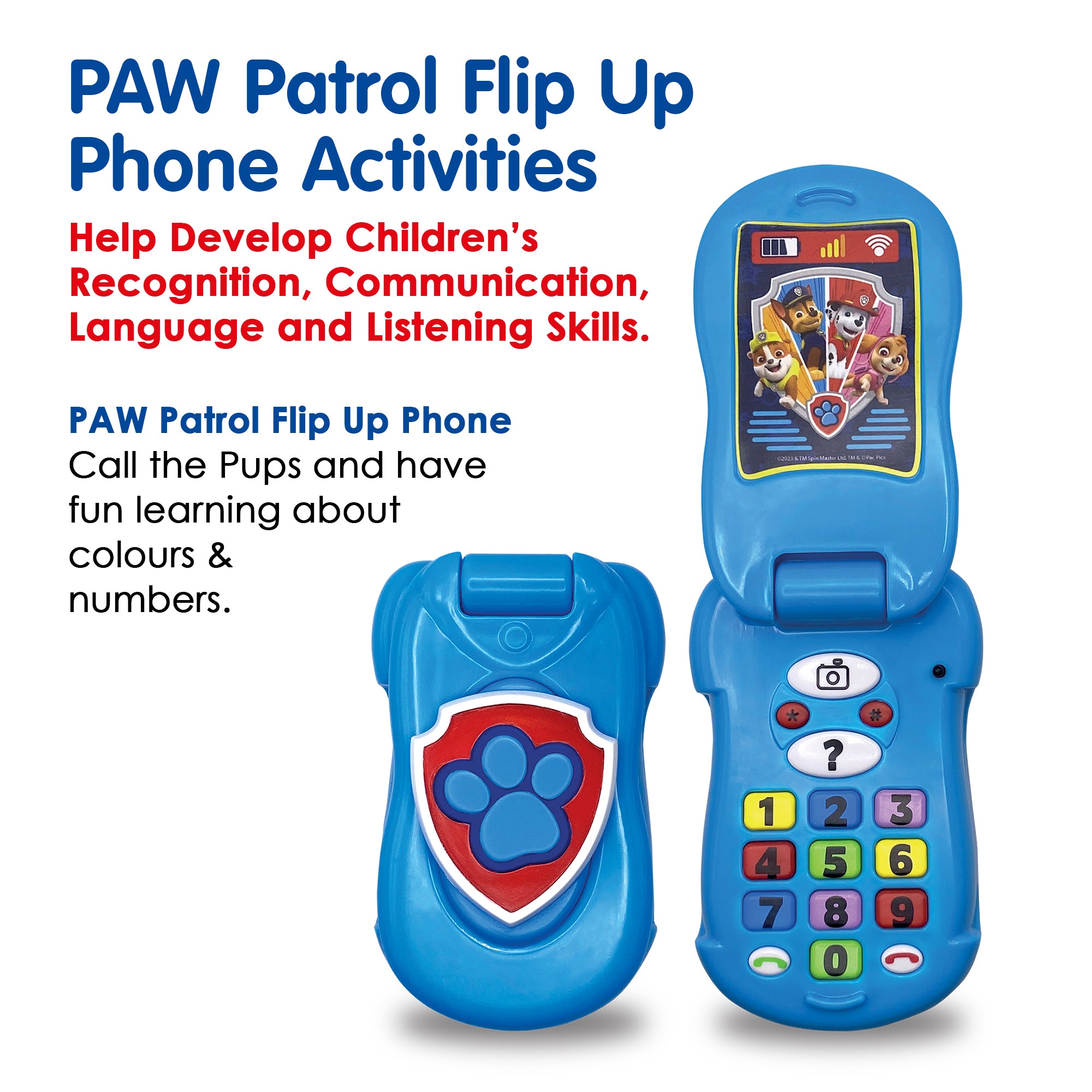 Paw Patrol Flip & Learn Phone