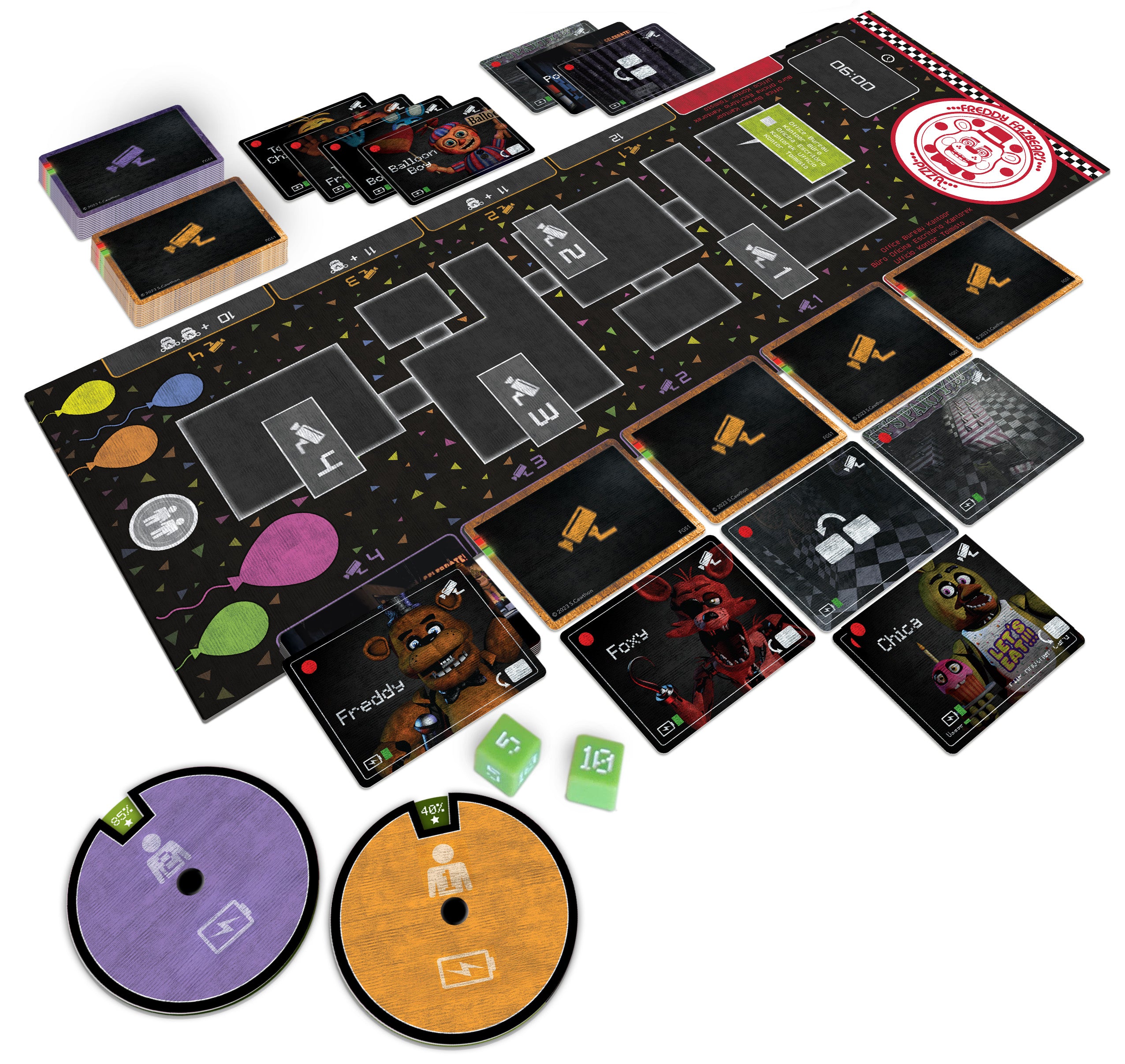 Funko Games Five Nights At Freddy’s – Survive ‘Til 6Am Game
