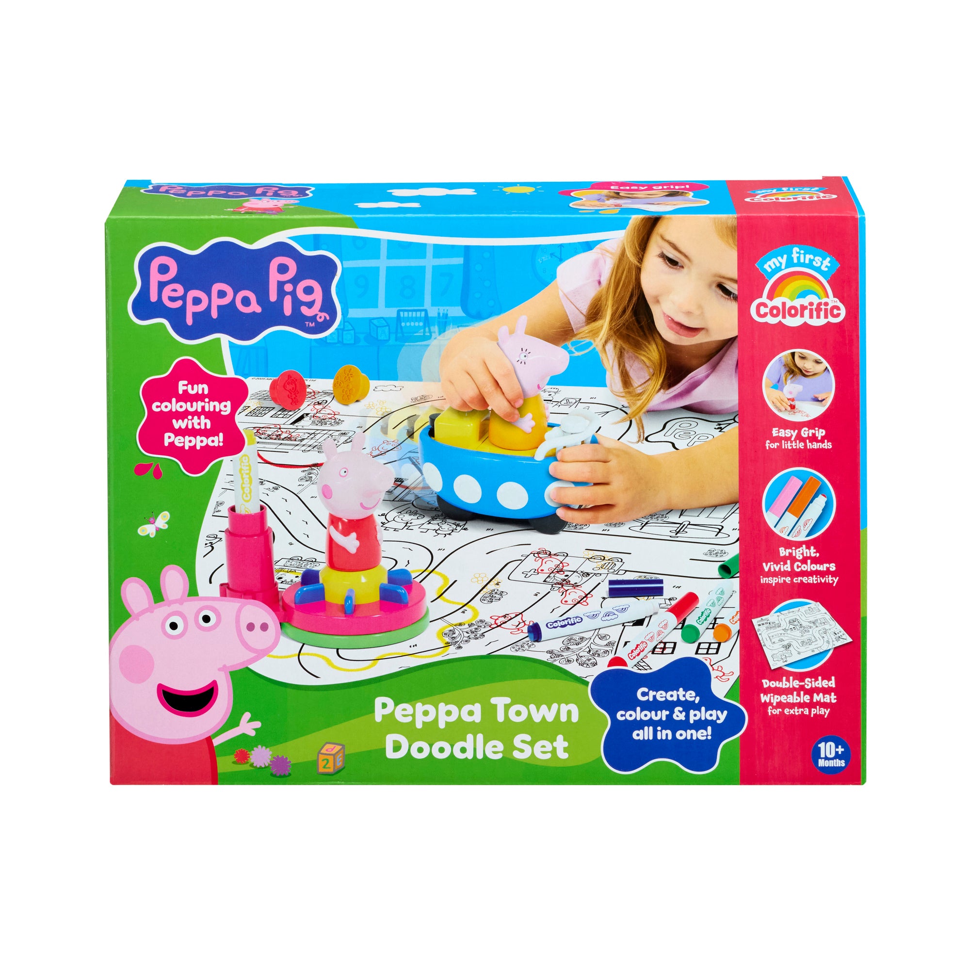 Colorific Peppa Pig Town Doodle Set