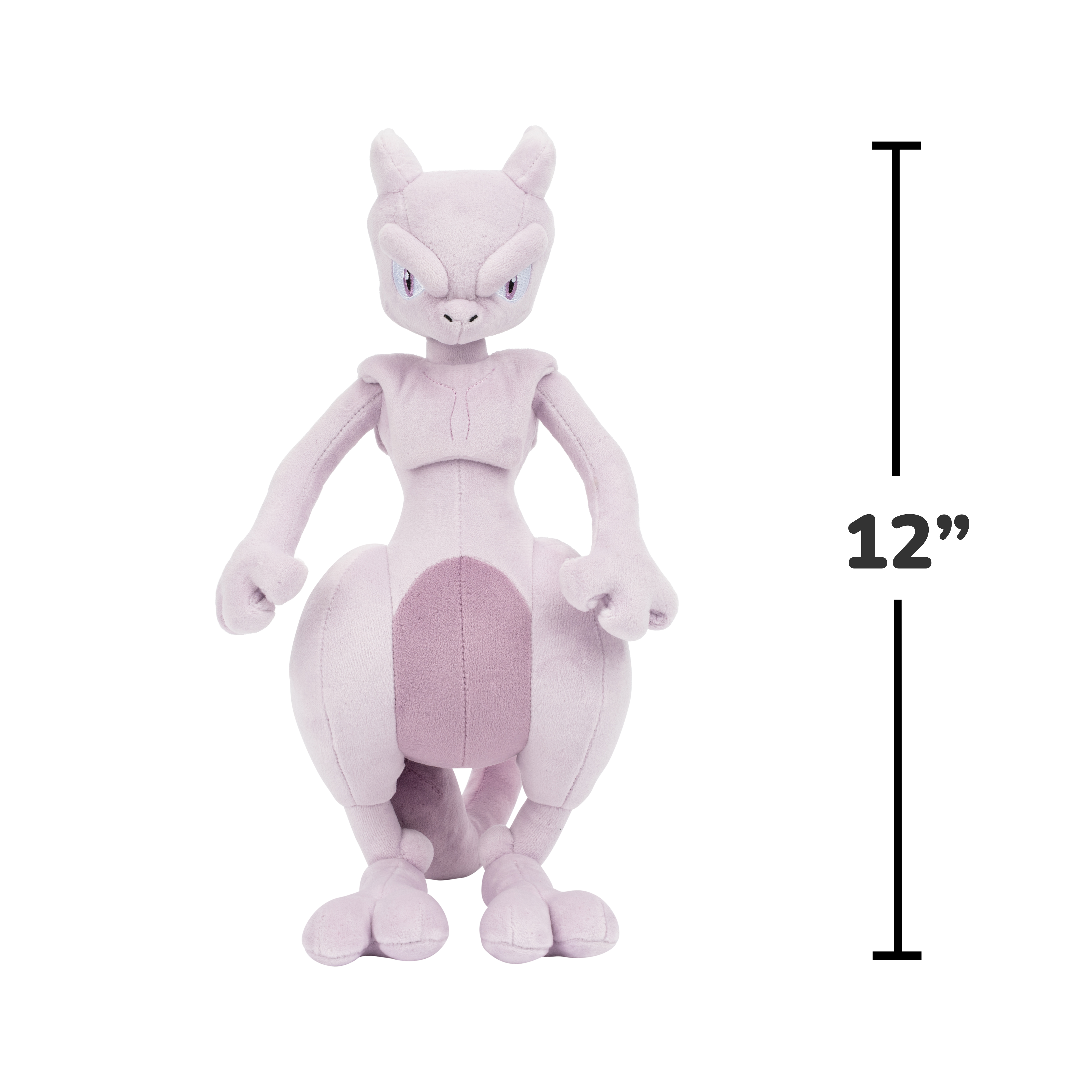 Pokémon Mewtwo Plush - 12-Inch Plush - Authentic Details