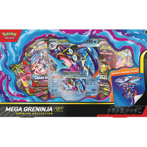 Pokémon Tcg: Mega Greninja Ex Premium Collection
