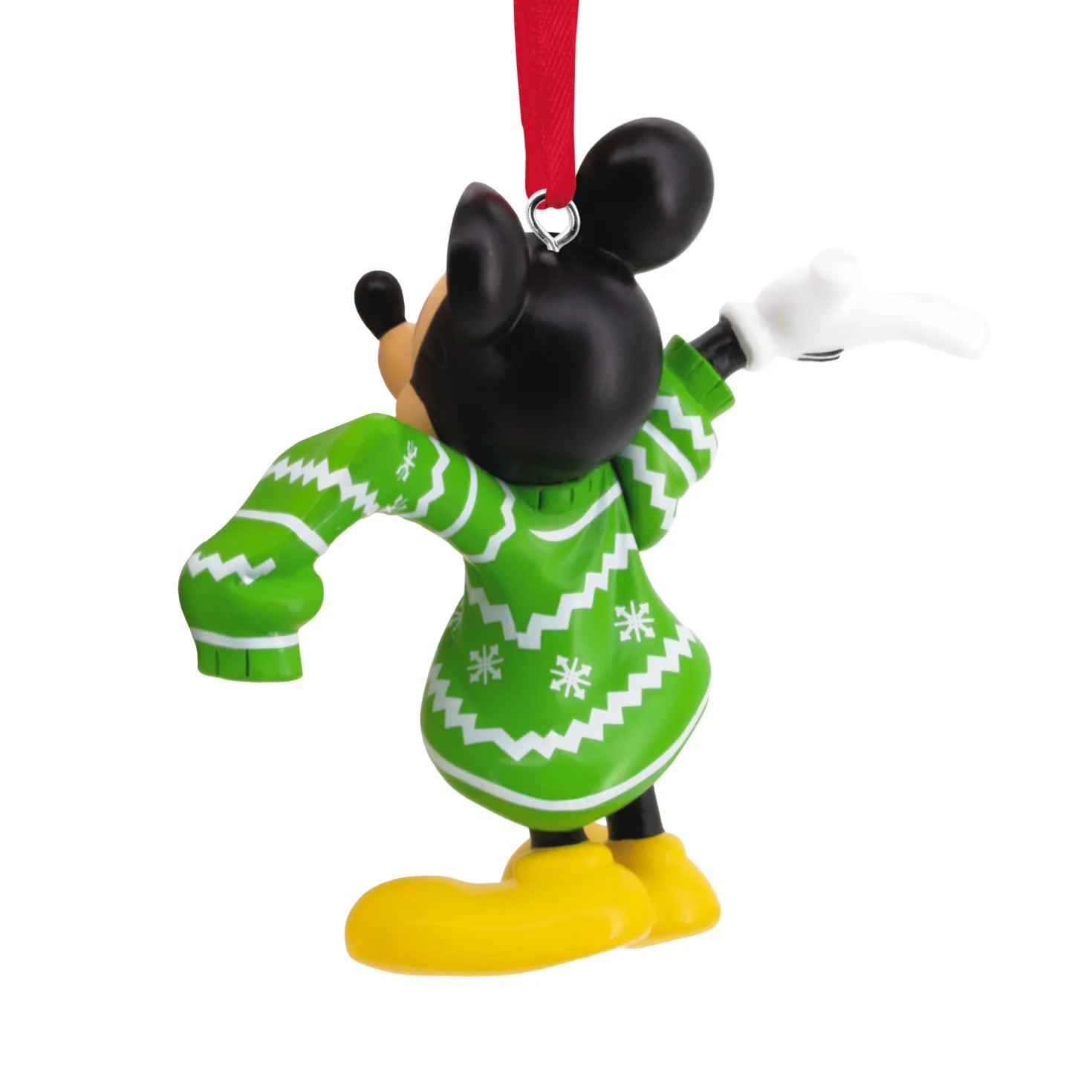 Hallmark Collectable Disney - Mickey Mouse In Oversized Jumper Ornament