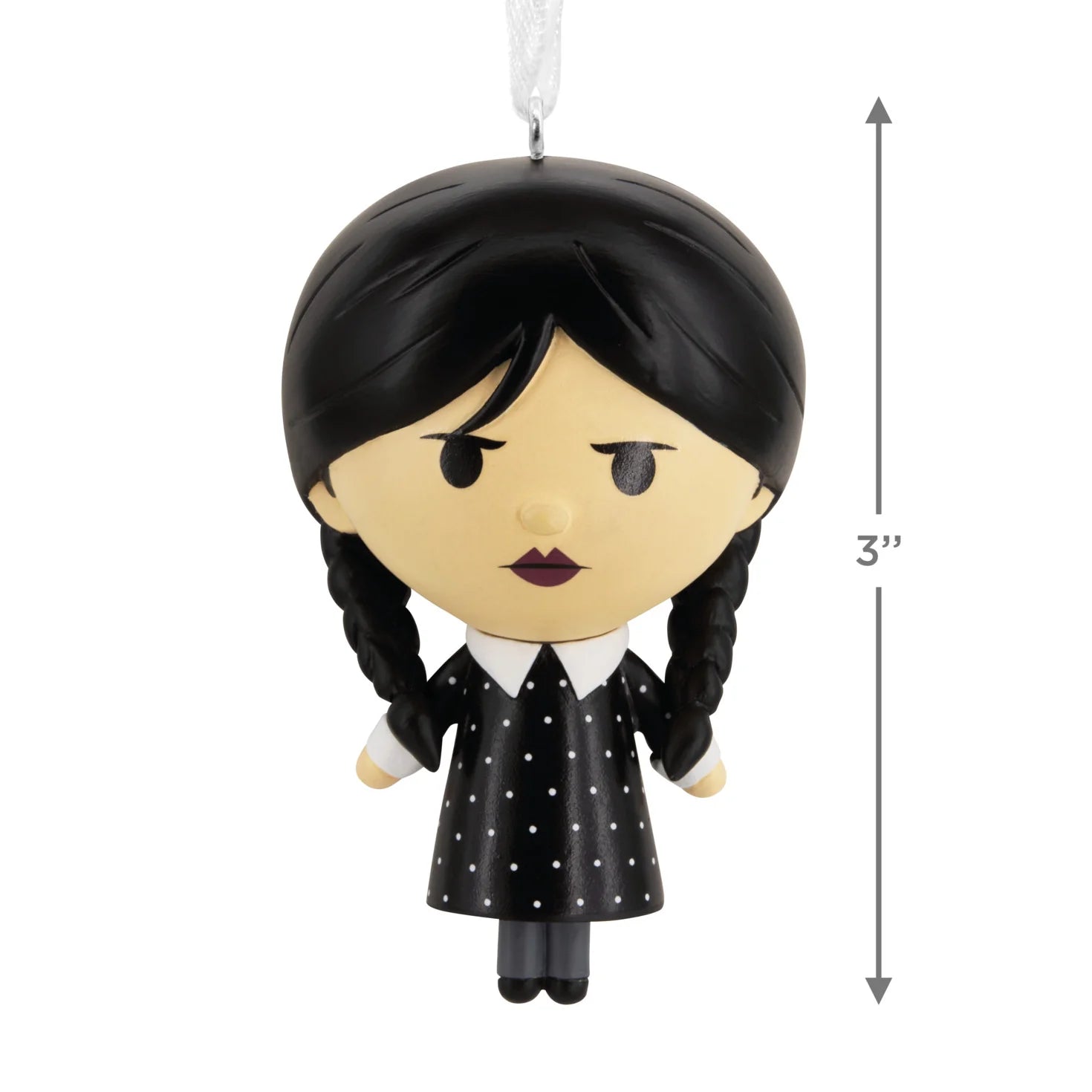 Hallmark Collectable Wednesday Hanging Ornament - Wednesday Addams